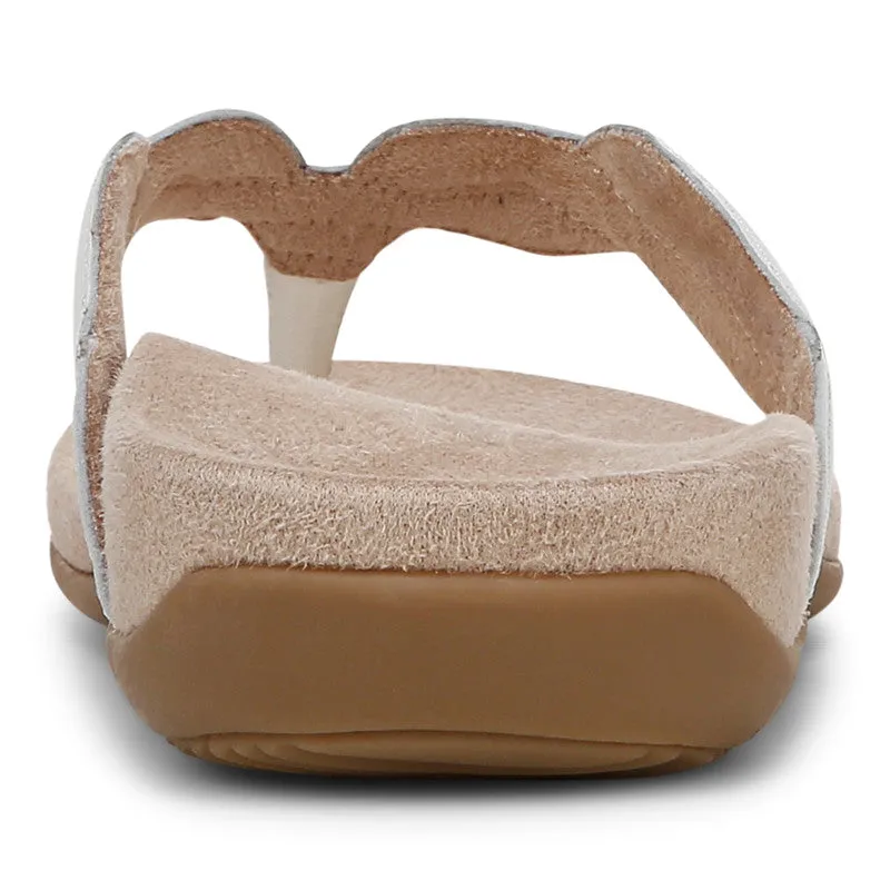 Vionic Bella Braid Sandals - White
