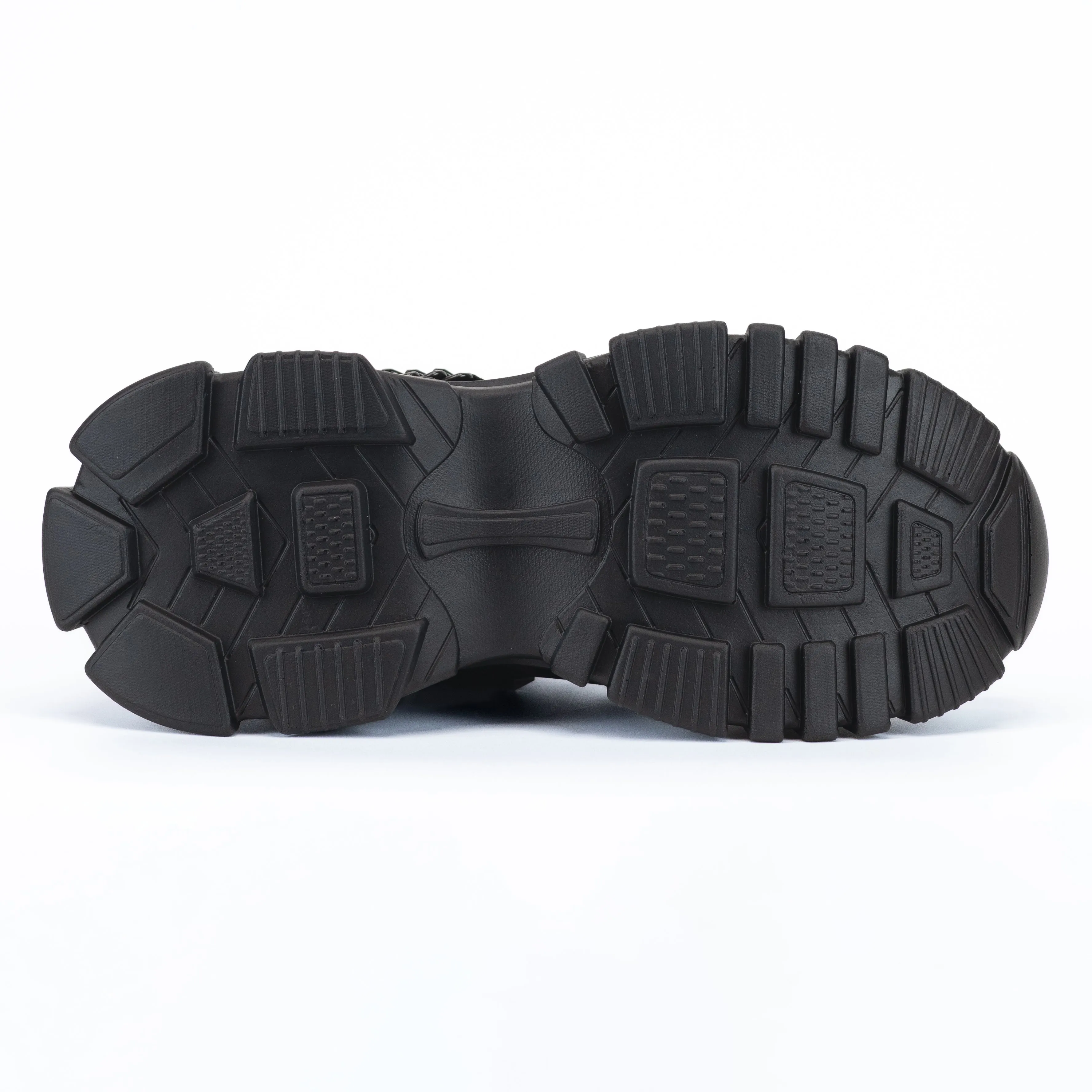 Viper - Women's Chunky Lace-Up Sneakers, Wide Fit & Back Chain Accent, Perfect for Adding a Bold Touch to Casual Outfits