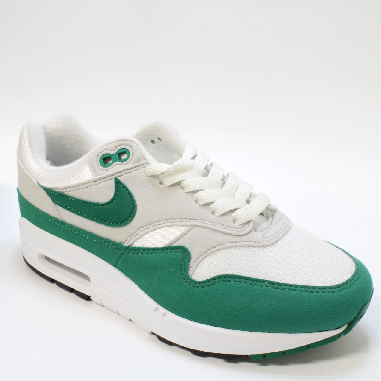 Womens Nike Air Max 1 Neutral Grey Malachite White Black Uk Size 4