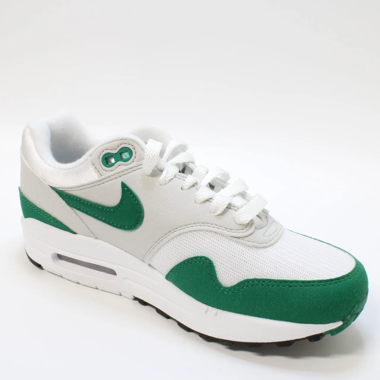 Womens Nike Air Max 1 Neutral Grey Malachite White Black Uk Size 4