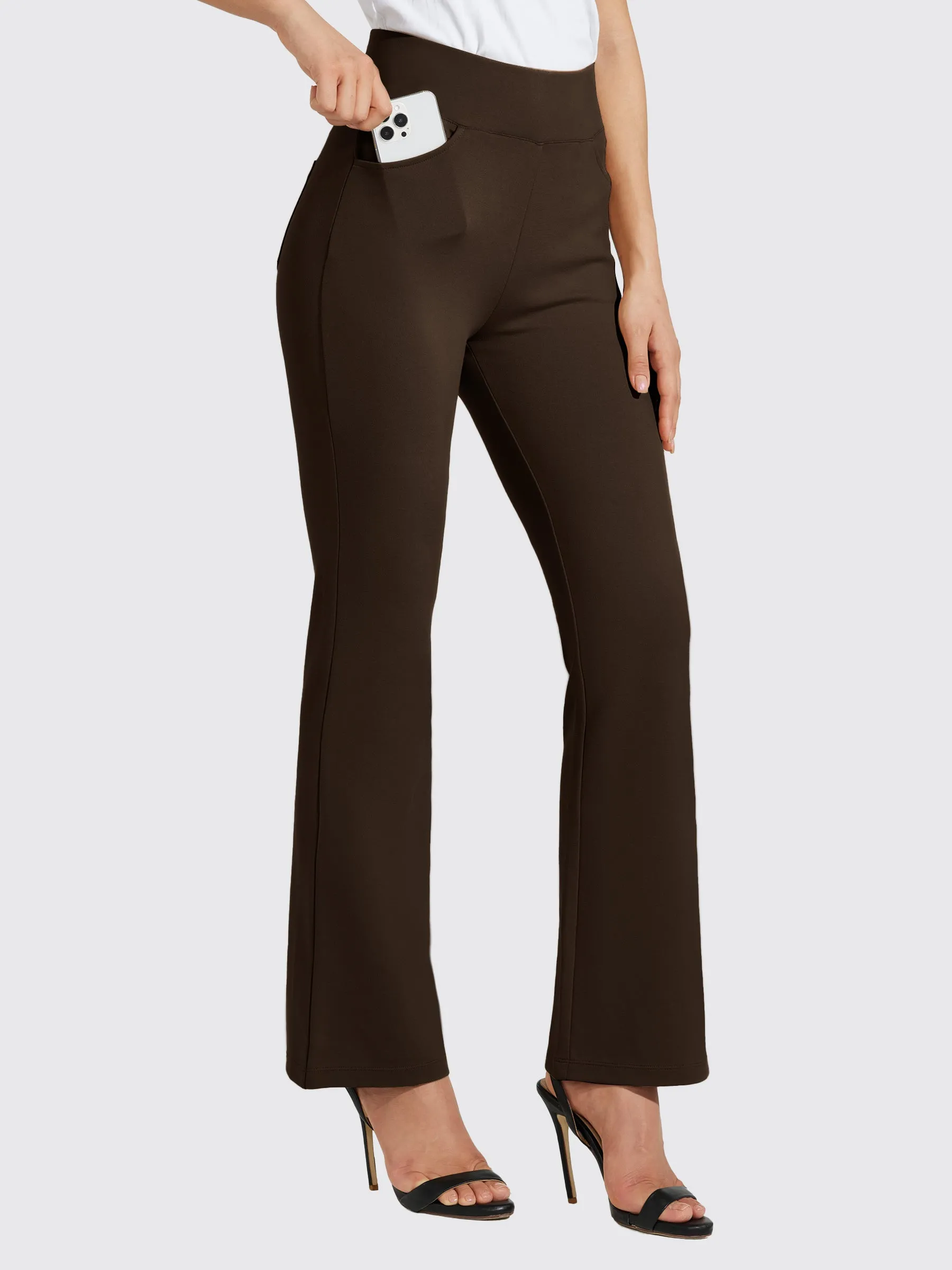 Women's Pull-On Slim Bootcut Pants