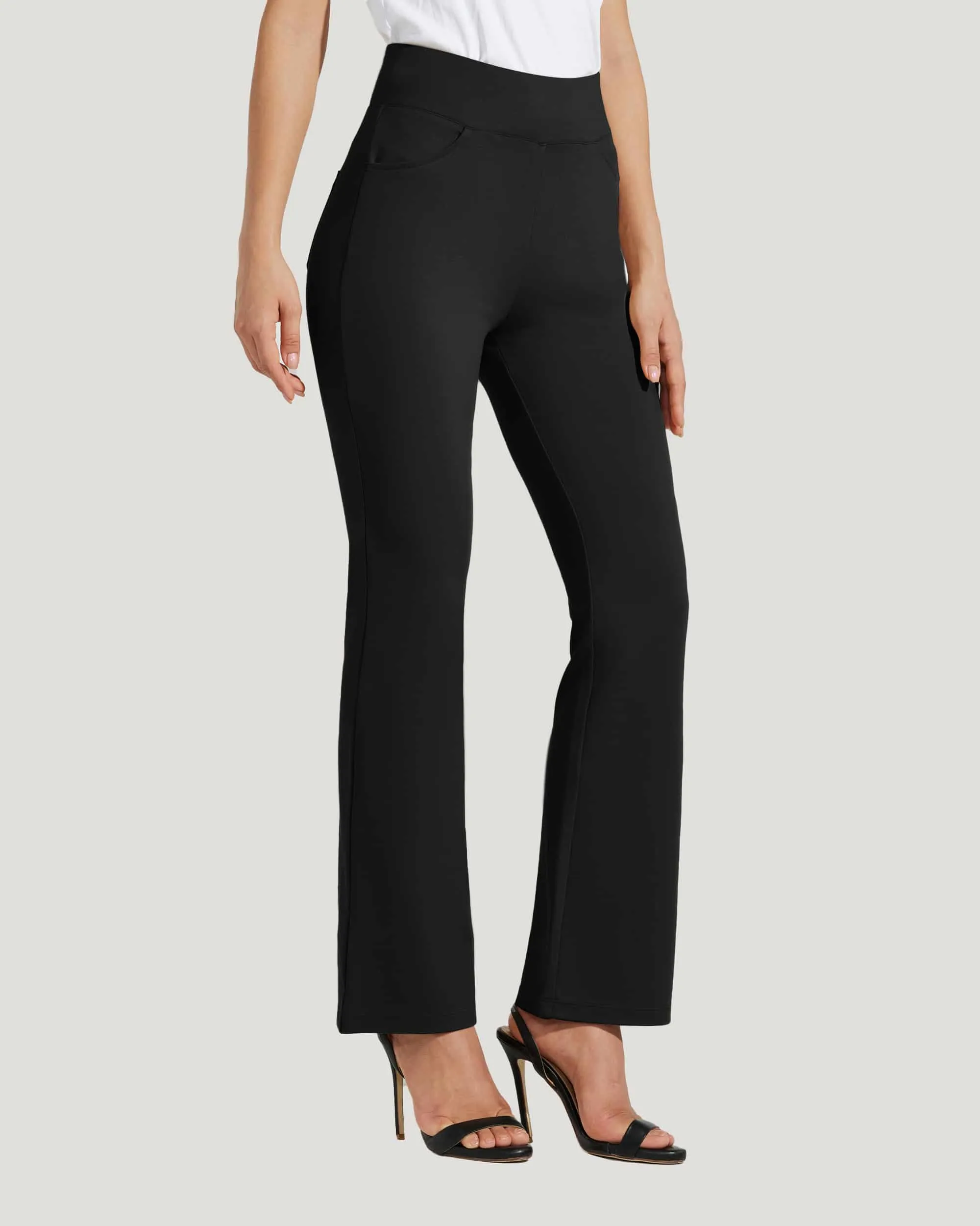 Women's Pull-On Slim Bootcut Pants