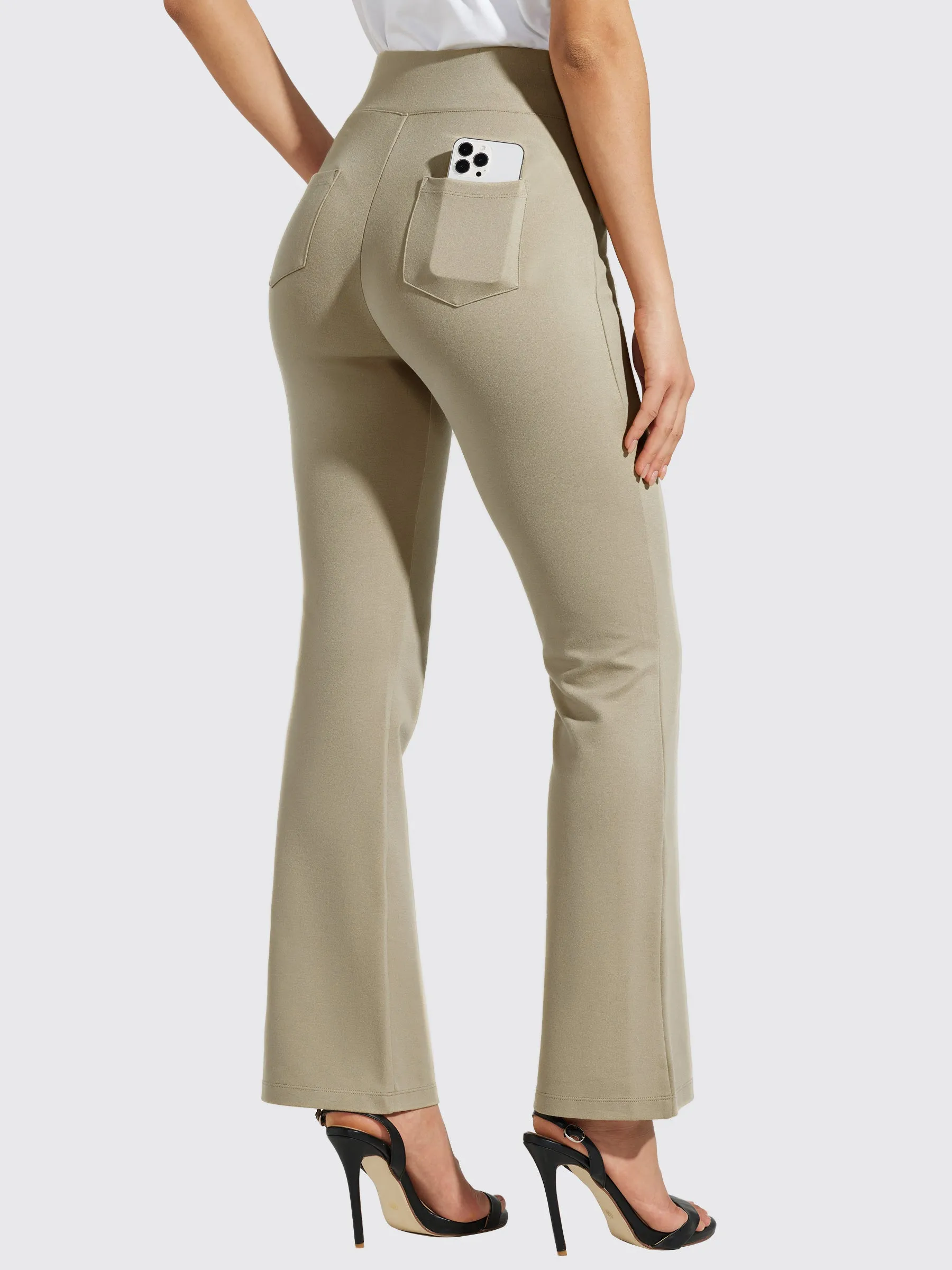 Women's Pull-On Slim Bootcut Pants