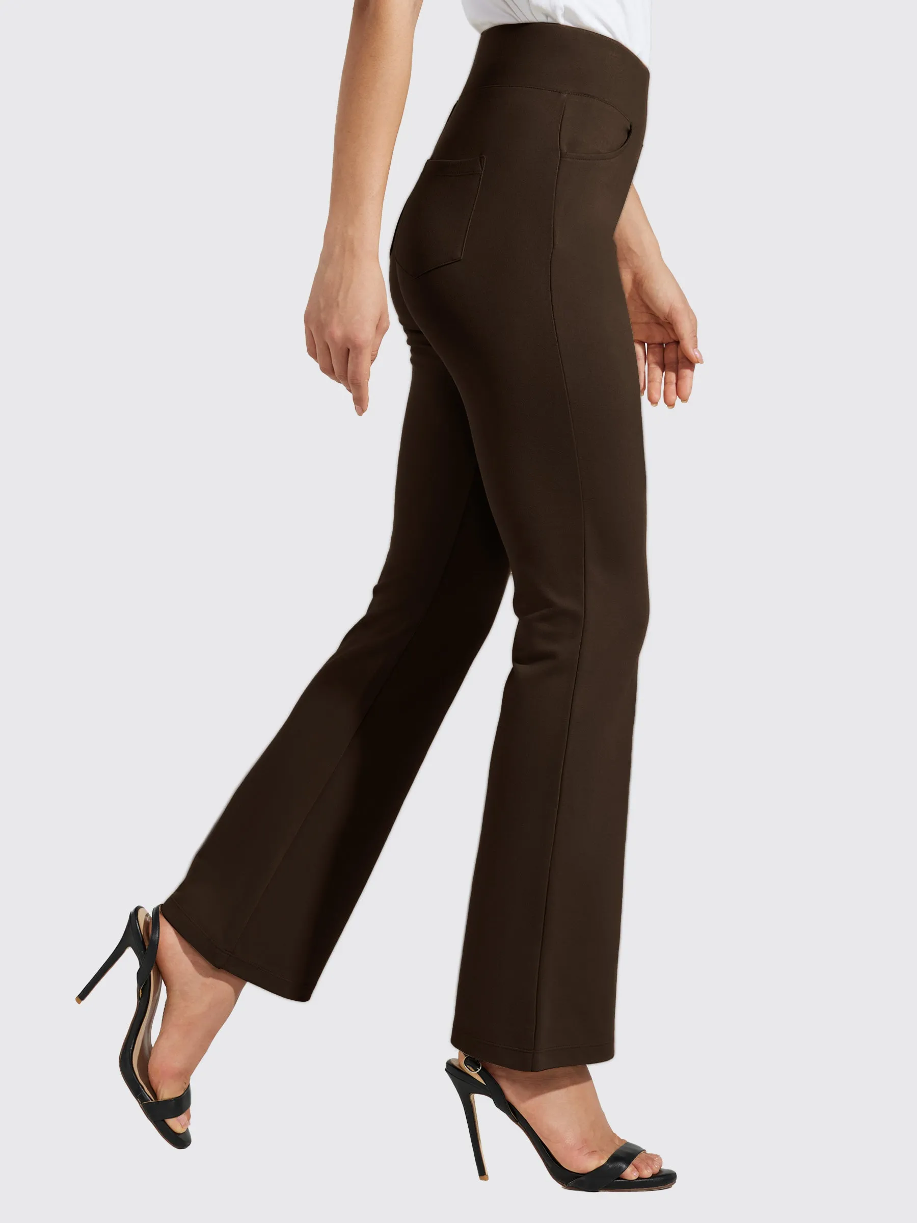 Women's Pull-On Slim Bootcut Pants