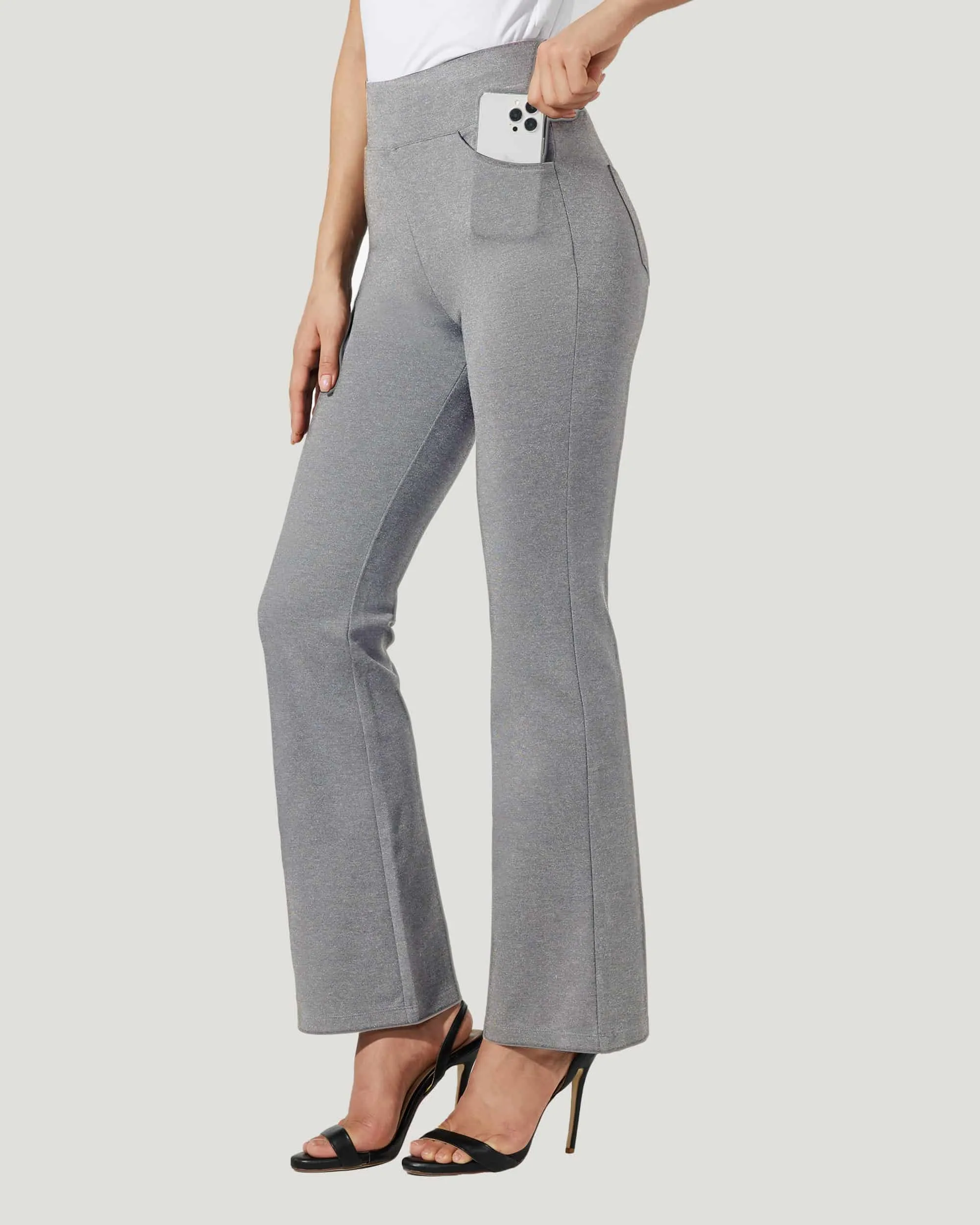 Women's Pull-On Slim Bootcut Pants