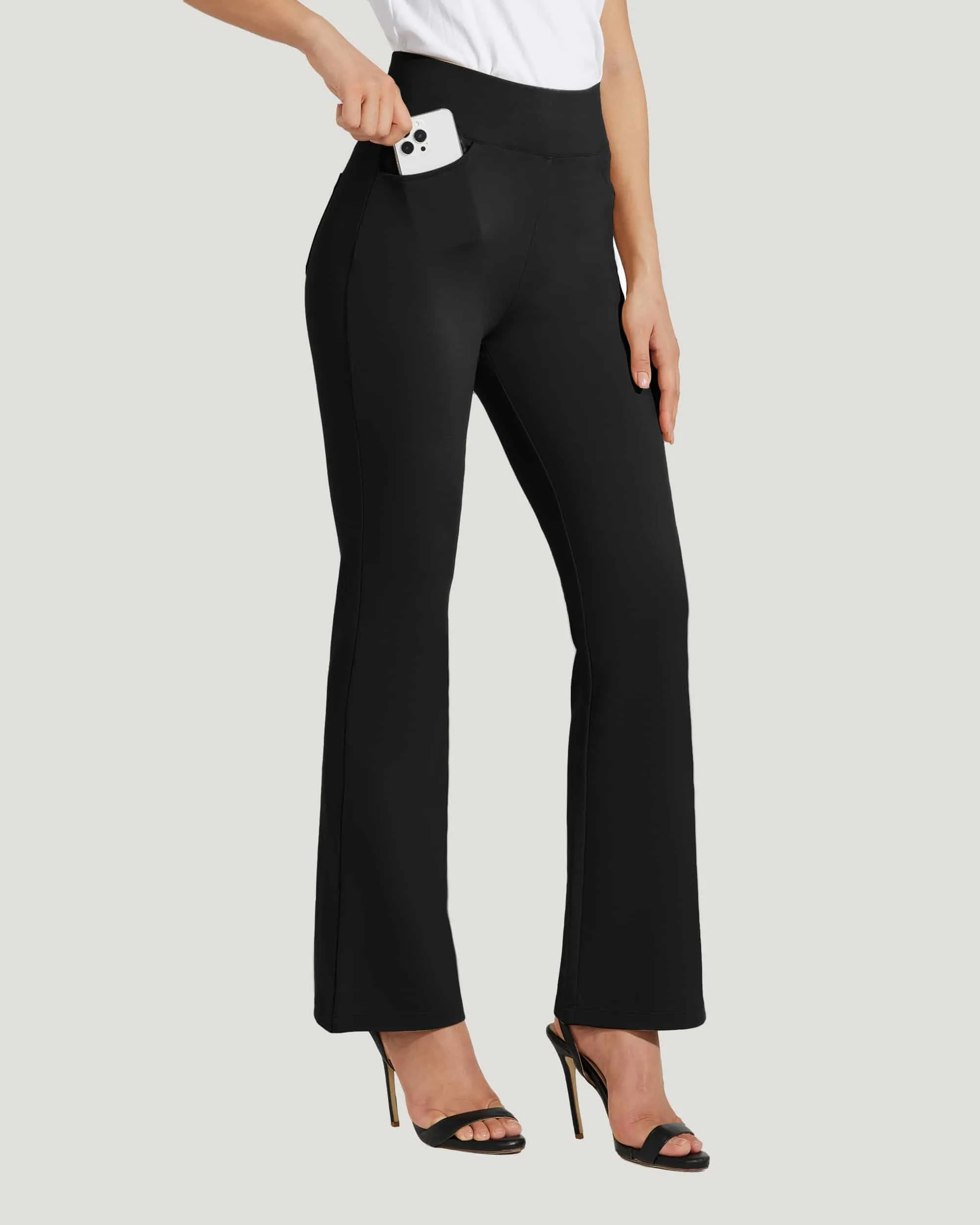Women's Pull-On Slim Bootcut Pants