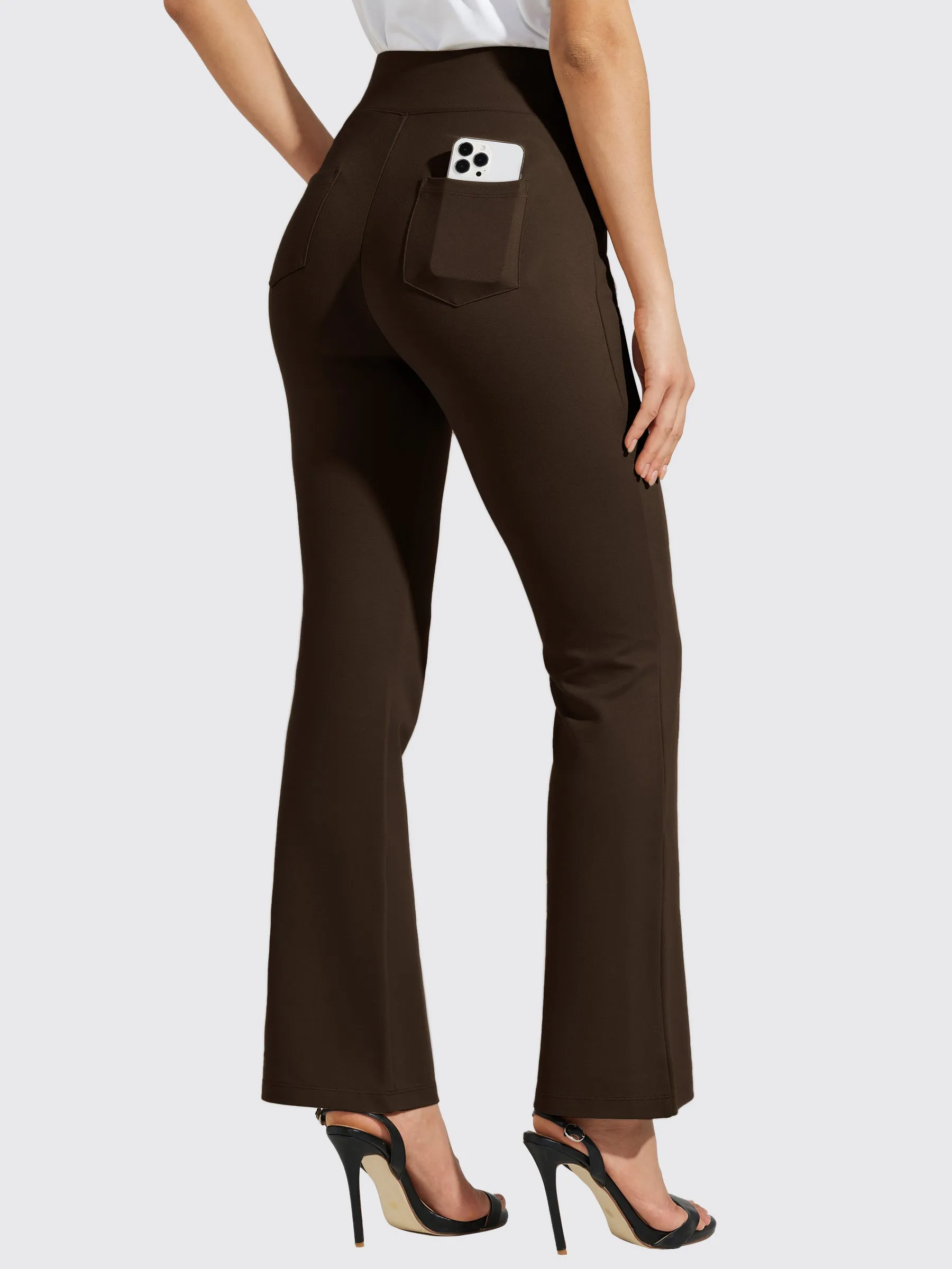Women's Pull-On Slim Bootcut Pants