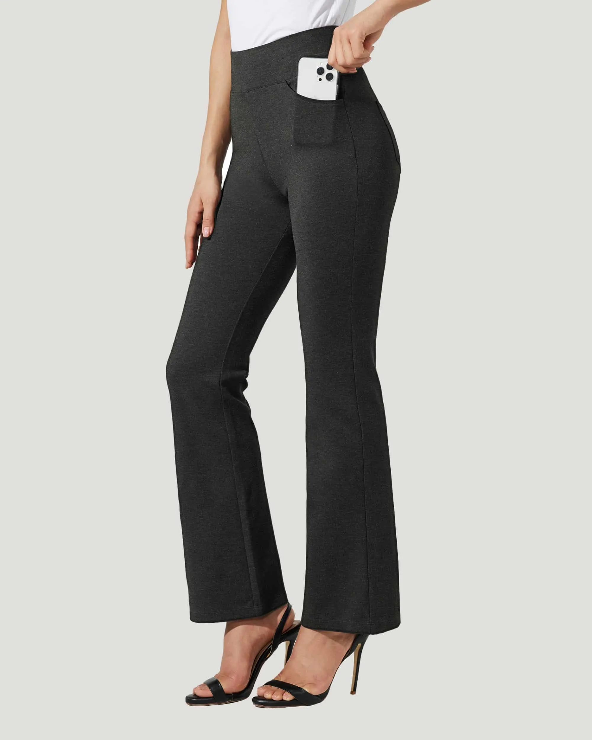 Women's Pull-On Slim Bootcut Pants