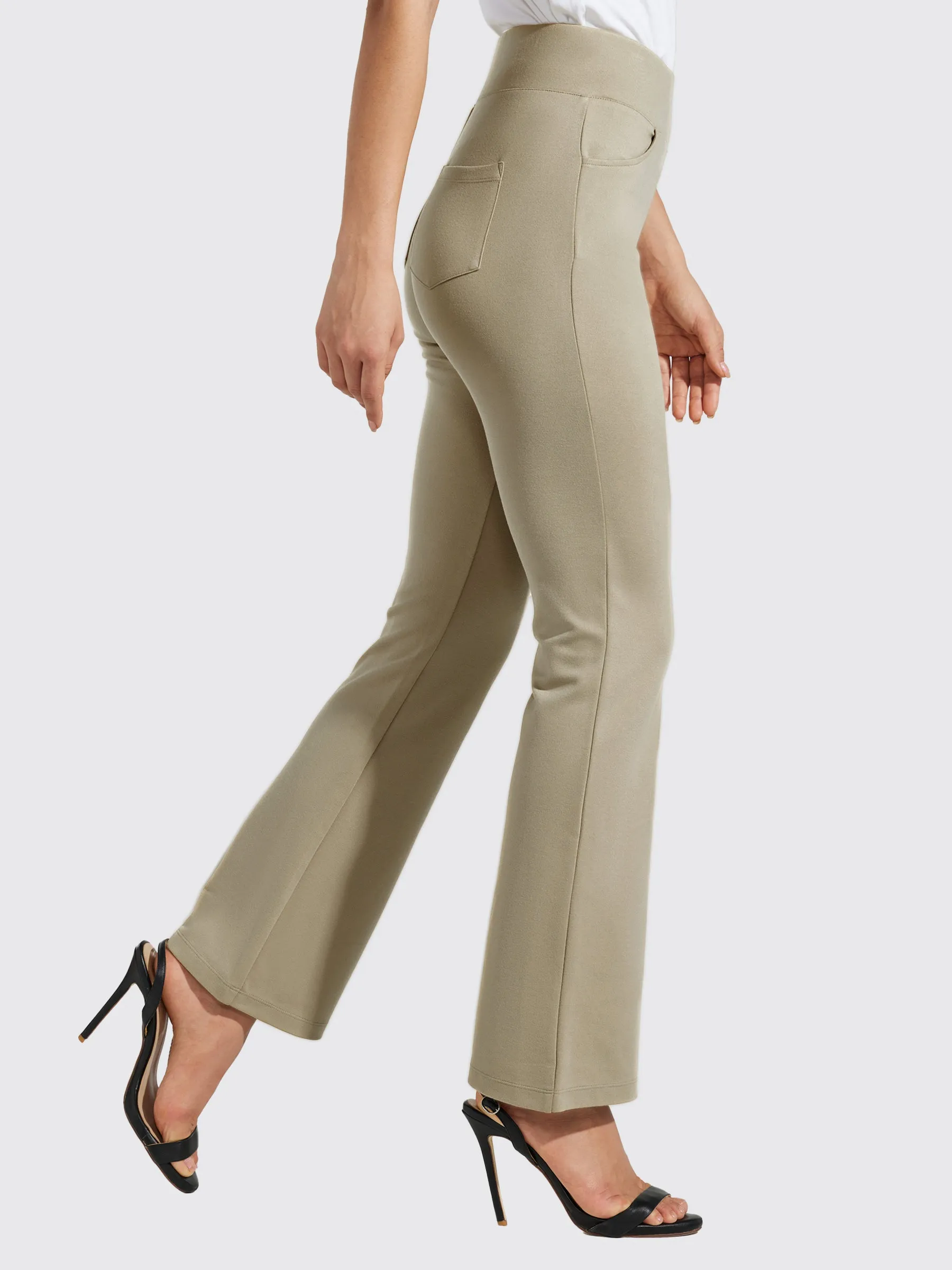 Women's Pull-On Slim Bootcut Pants