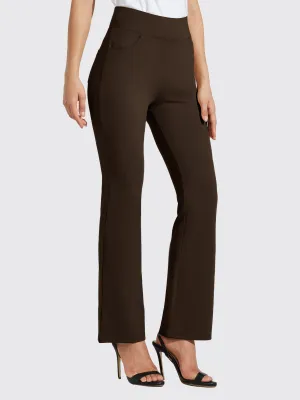 Women's Pull-On Slim Bootcut Pants
