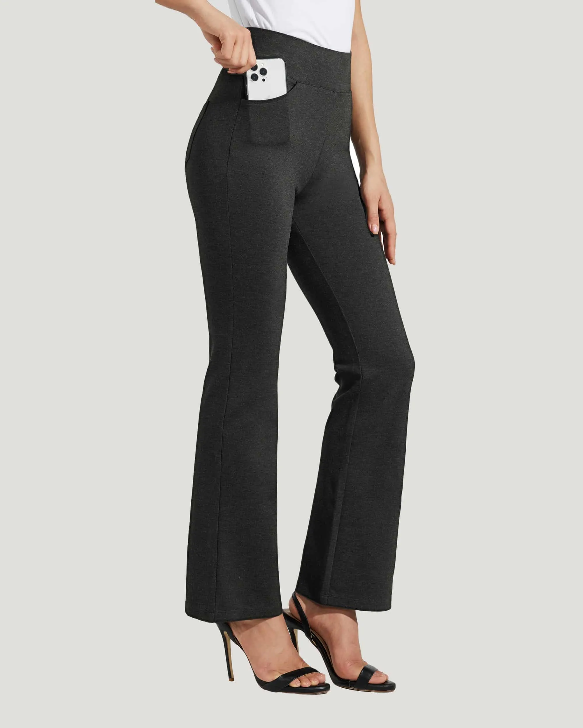 Women's Pull-On Slim Bootcut Pants