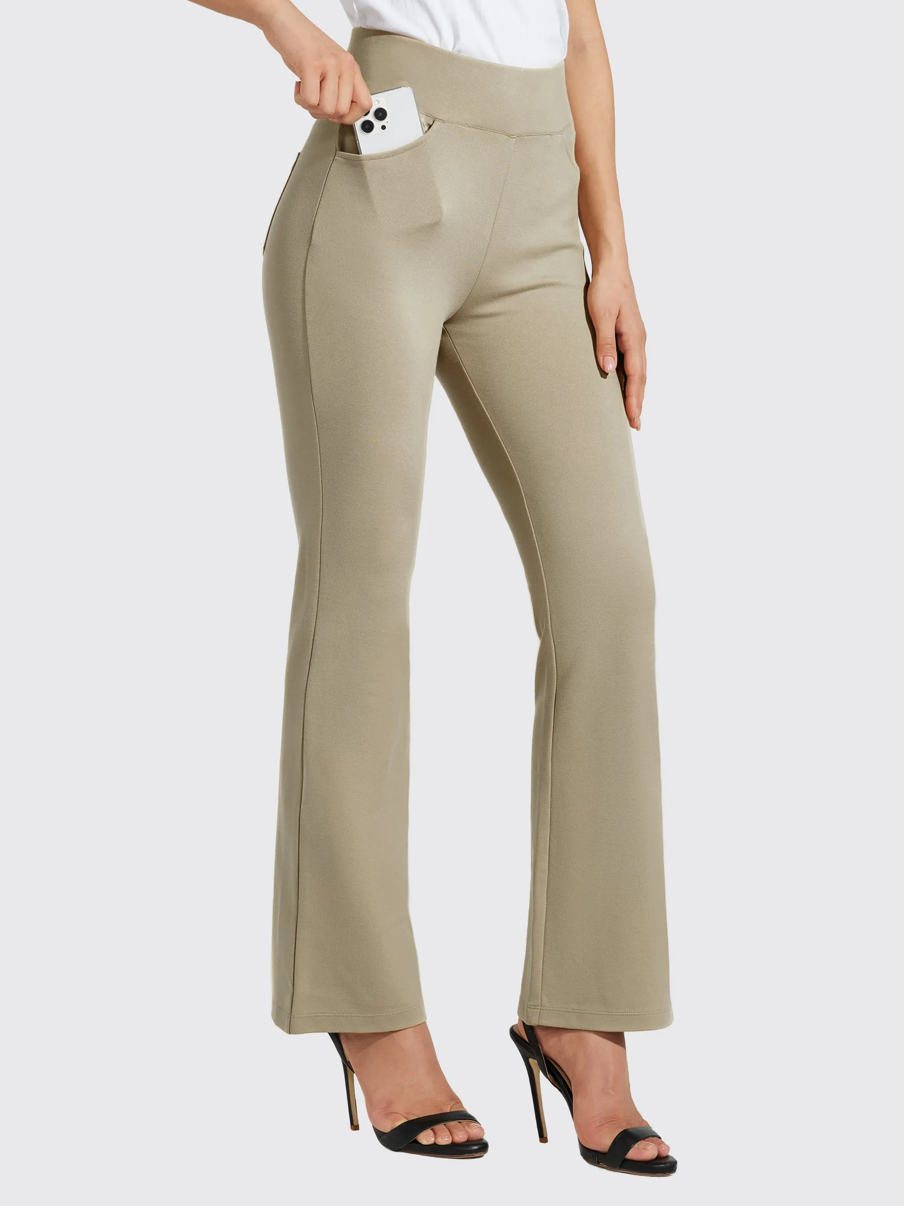 Women's Pull-On Slim Bootcut Pants