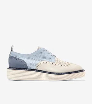 Women's ØriginalGrand Platform Wingtip Oxfords