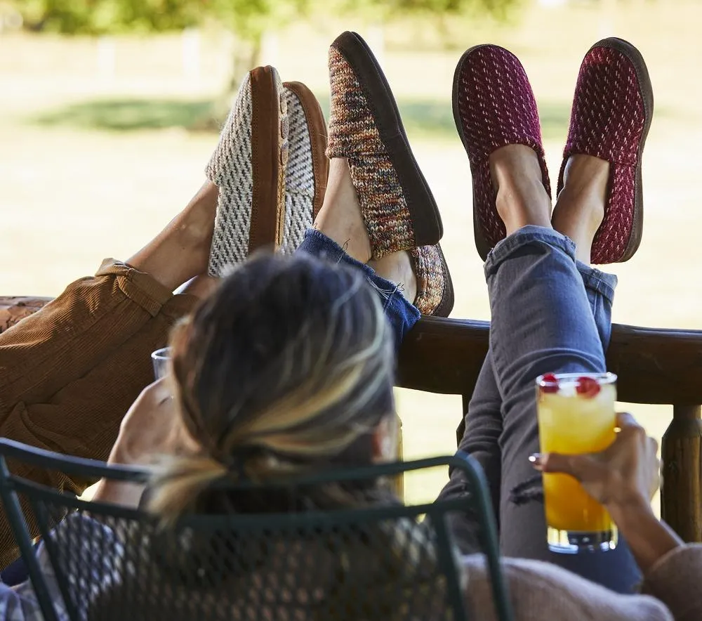 Women’s Textured Moccasins